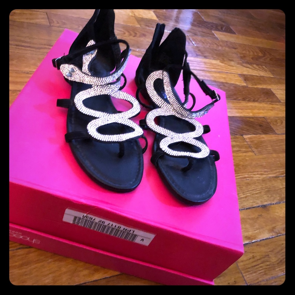 Snake eye Sandals from shoe dazzle